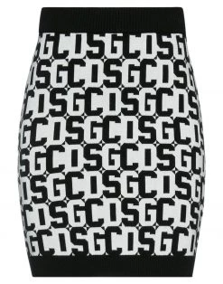 Discount - GCDS Mini Skirt For Women White