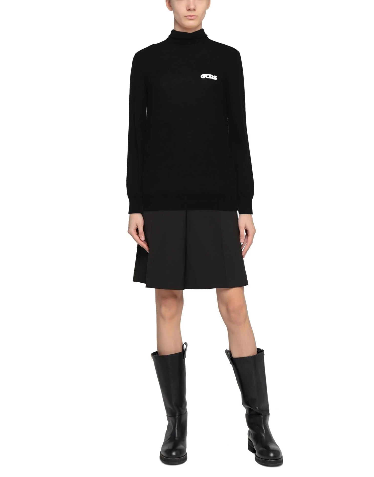 On Sale - GCDS Turtleneck For Women Black 4 On Sale - GCDS Turtleneck For Women Black - Image 2