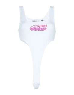 Shipping Included - GCDS Bodysuit For Women White -GCDS Sales Shop unnamed file 106