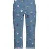 Free Shipping - GCDS Denim Pants For Women Blue -GCDS Sales Shop unnamed file 1063