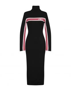On Sale - GCDS Midi Dress For Women Black