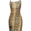 Flash Sale - GCDS Midi Dress For Women Yellow -GCDS Sales Shop unnamed file 1114