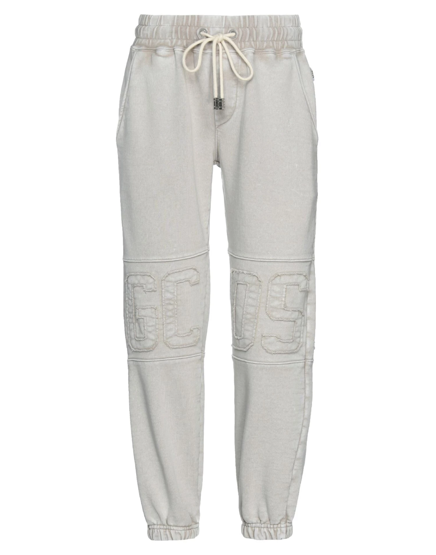 On Sale - GCDS Cropped Pants & Culottes For Women Dove Grey 3 On Sale - GCDS Cropped Pants & Culottes For Women Dove Grey