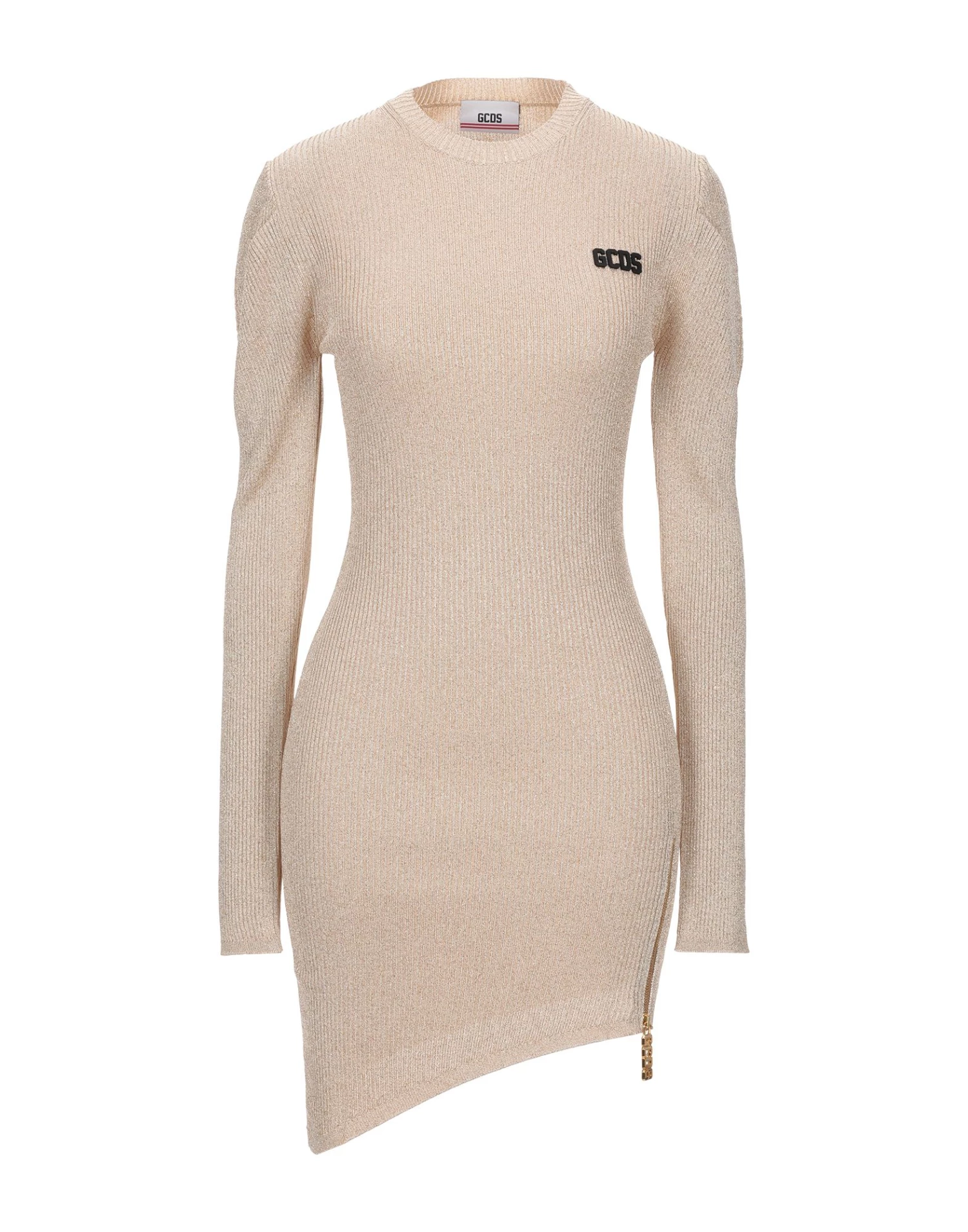 Discount - GCDS Short Dress For Women Beige 3 Discount - GCDS Short Dress For Women Beige