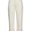 Free Shipping - GCDS Denim Pants For Women Ivory -GCDS Sales Shop unnamed file 1215