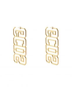 Shipping Included - GCDS Earrings For Women Silver -GCDS Sales Shop unnamed file 1245
