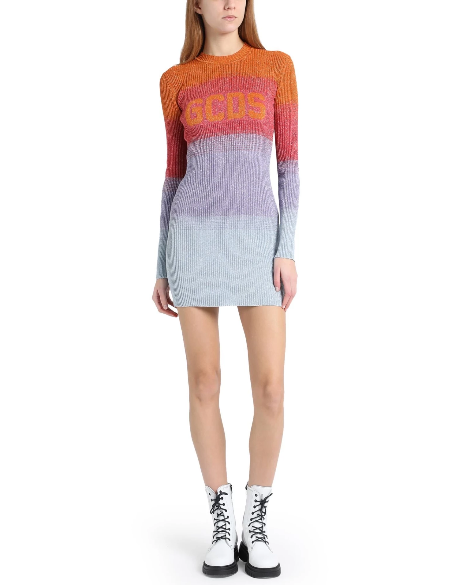 Free Shipping - GCDS Elegant Dress For Women Red 4 Free Shipping - GCDS Elegant Dress For Women Red - Image 2