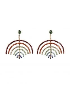 The Surprise Price - GCDS Earrings For Women Maroon