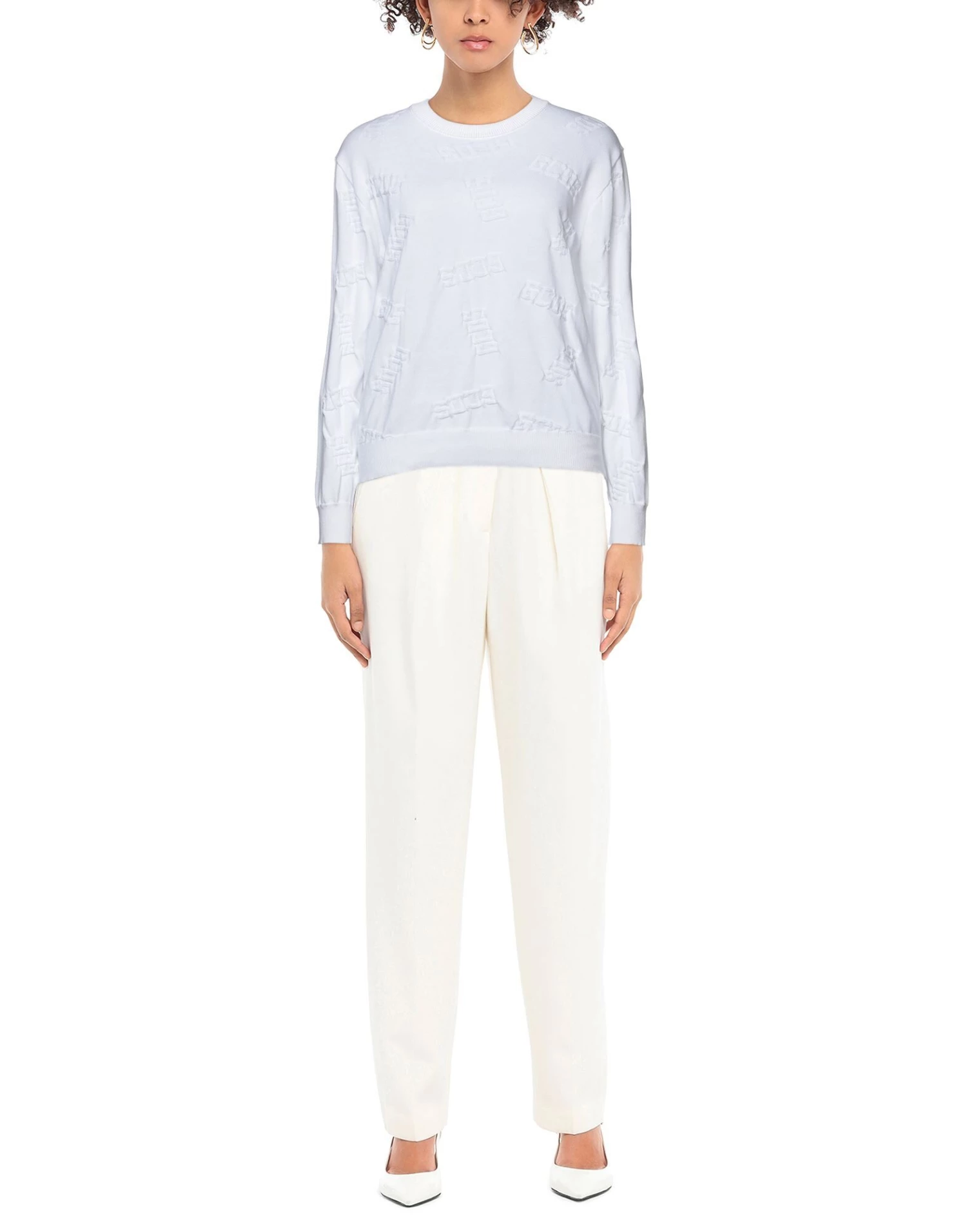 Flash Sale - GCDS Sweater For Women White 4 Flash Sale - GCDS Sweater For Women White - Image 2