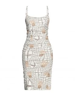 Discount - GCDS Short Dress For Women White