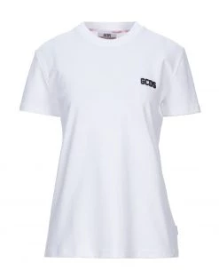Free Shipping - GCDS T-shirt For Women White