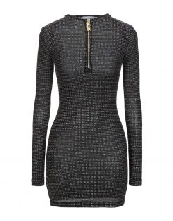 On Sale - GCDS Short Dress For Women Black