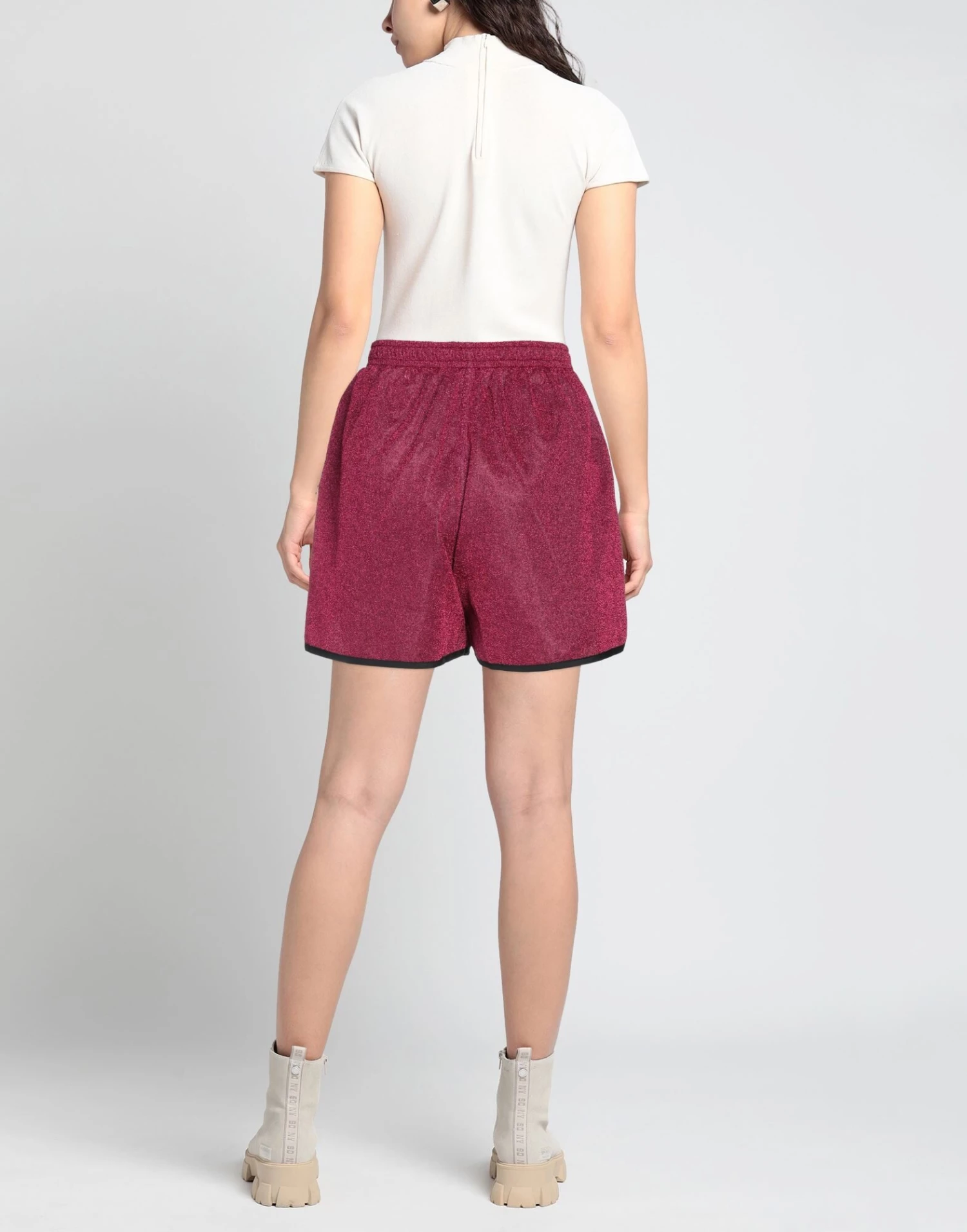 On Sale - GCDS Shorts & Bermuda For Women Garnet 5 On Sale - GCDS Shorts & Bermuda For Women Garnet - Image 3