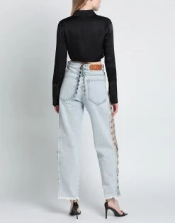 Best Price - GCDS Denim Pants For Women Blue -GCDS Sales Shop unnamed file 1606