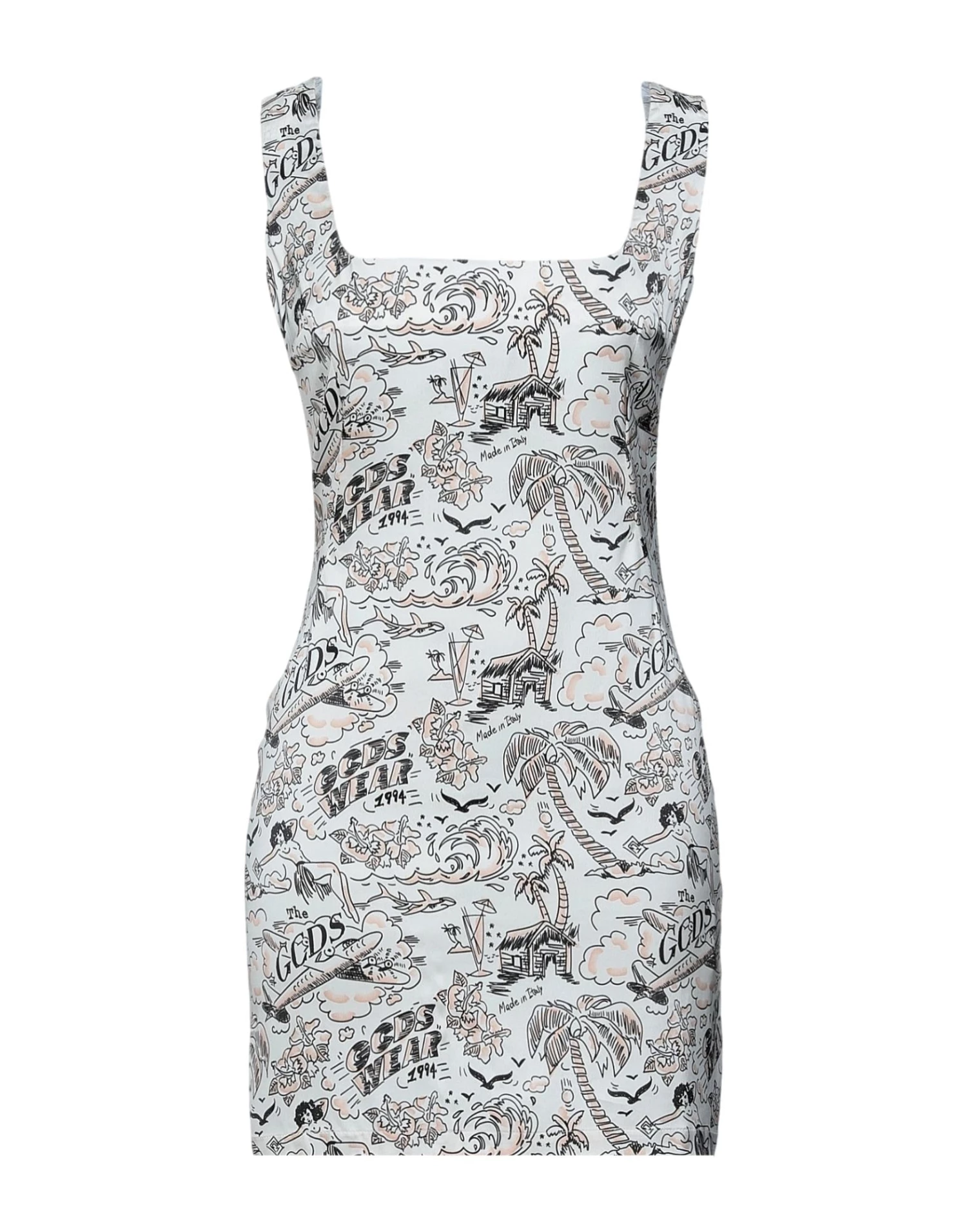 On Sale - GCDS Short Dress For Women Ivory 3 On Sale - GCDS Short Dress For Women Ivory