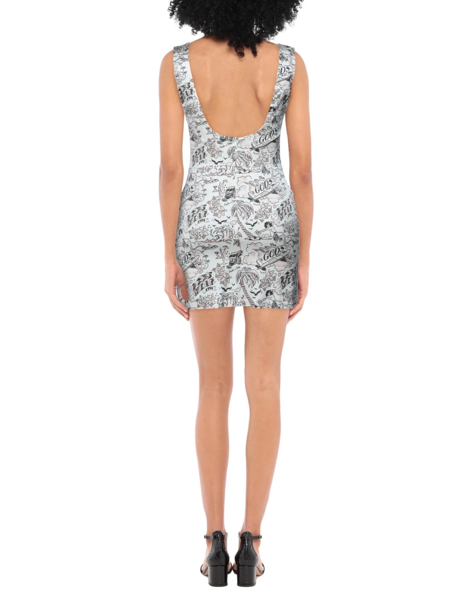 On Sale - GCDS Short Dress For Women Ivory 5 On Sale - GCDS Short Dress For Women Ivory - Image 3