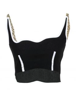 Best Price - GCDS Crop Top For Women White -GCDS Sales Shop unnamed file 166