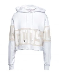 Free Shipping - GCDS Hooded Sweatshirt For Women White -GCDS Sales Shop unnamed file 1690