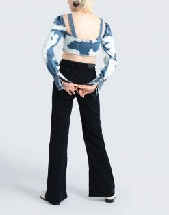 Shipping Included - GCDS Top For Women Blue -GCDS Sales Shop unnamed file 1763