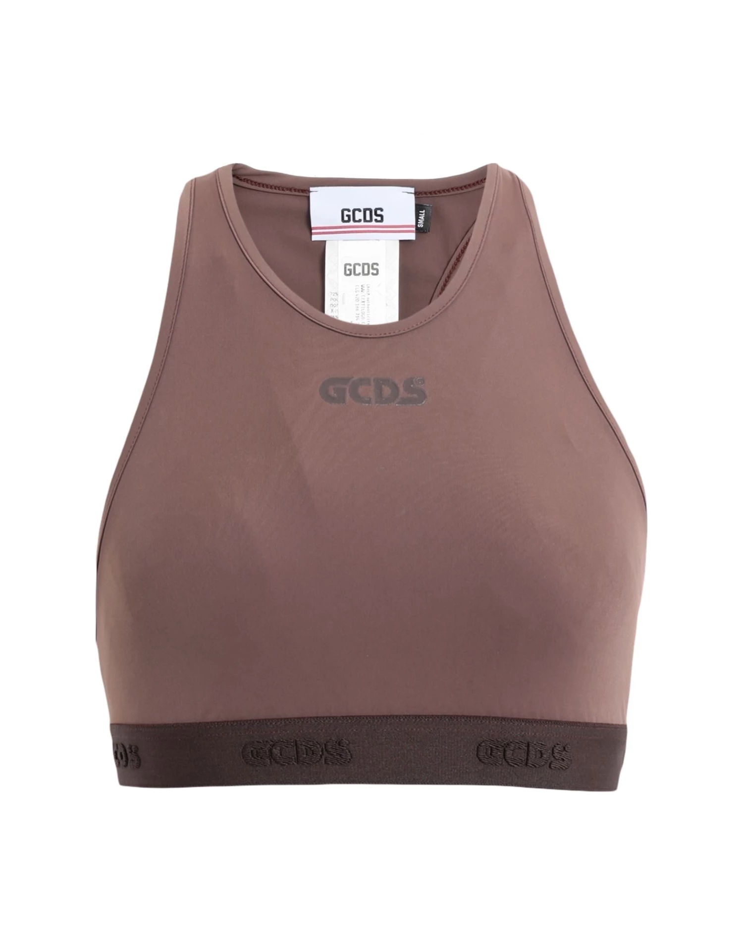 Discount - GCDS Top For Women Brown 3 Discount - GCDS Top For Women Brown