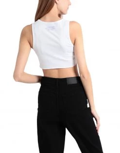On Sale - GCDS Crop Top For Women White -GCDS Sales Shop unnamed file 1824