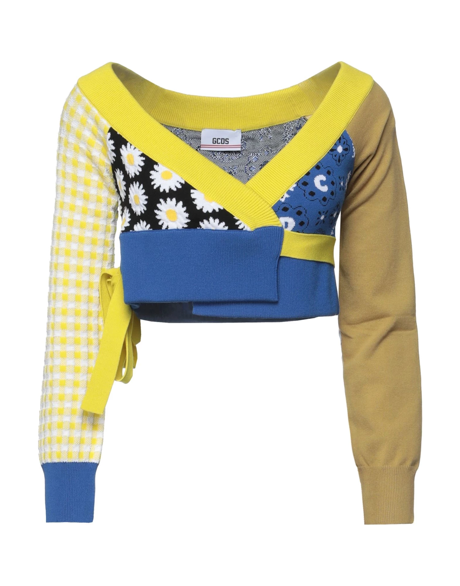 Shipping Included - GCDS Shrug For Women Yellow 3 Shipping Included - GCDS Shrug For Women Yellow