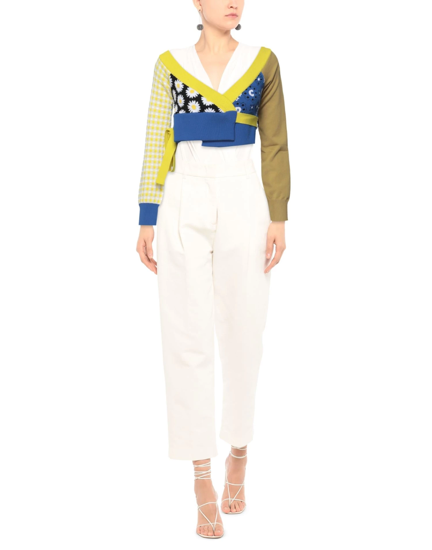 Shipping Included - GCDS Shrug For Women Yellow 4 Shipping Included - GCDS Shrug For Women Yellow - Image 2