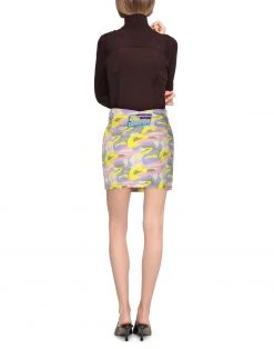 The Surprise Price - GCDS Mini Skirt For Women Yellow -GCDS Sales Shop unnamed file 1895