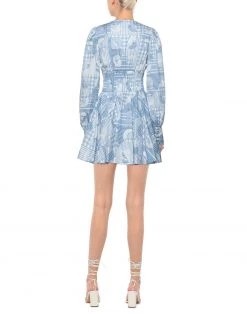 Best Price - GCDS Short Dress For Women Sky Blue -GCDS Sales Shop unnamed file 1899