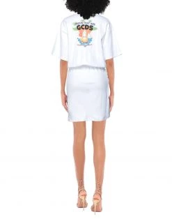 Best Price - GCDS Short Dress For Women White -GCDS Sales Shop unnamed file 1952