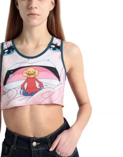 The Surprise Price - GCDS Crop Top For Women Pink -GCDS Sales Shop unnamed file 1974