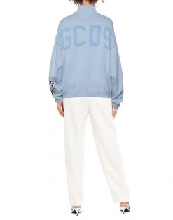 Shipping Included - GCDS Turtleneck For Women Sky Blue -GCDS Sales Shop unnamed file 199