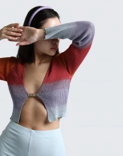 Shipping Included - GCDS Cardigan For Women Red -GCDS Sales Shop unnamed file 2026