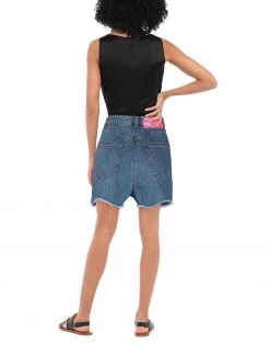 Shipping Included - GCDS Denim Shorts For Women Blue -GCDS Sales Shop unnamed file 2031