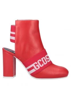 Free Shipping - GCDS Ankle Boot For Women Red