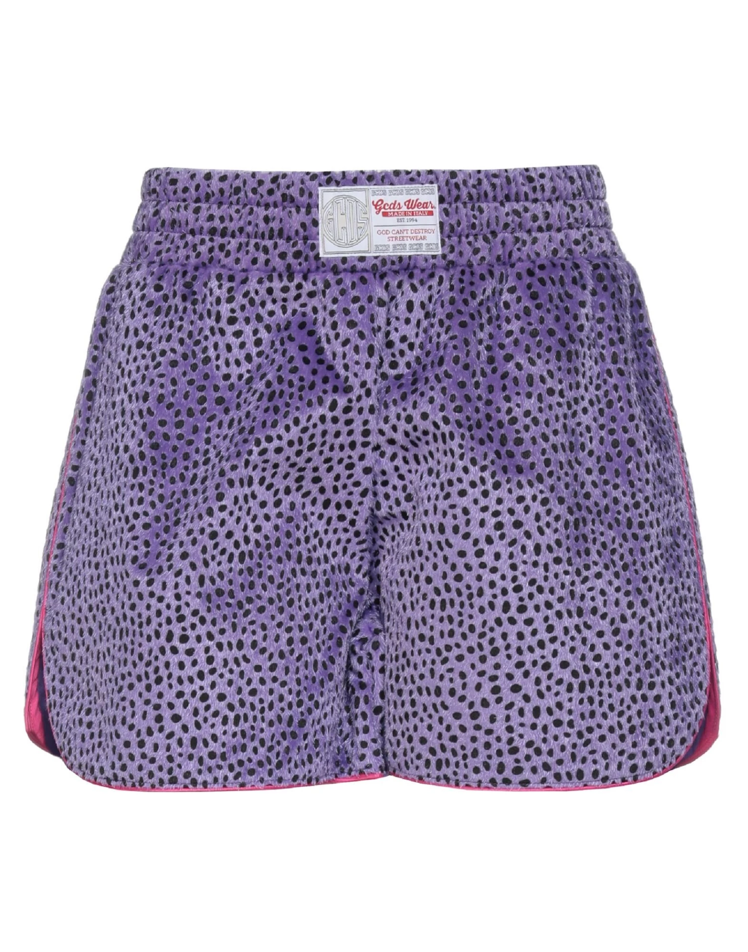 Free Shipping - GCDS Shorts & Bermuda For Women Light Purple 3 Free Shipping - GCDS Shorts & Bermuda For Women Light Purple