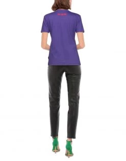 On Sale - GCDS T-shirt For Women Purple -GCDS Sales Shop unnamed file 2053