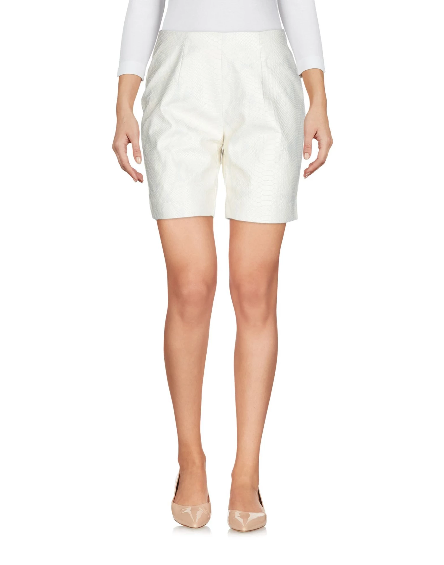 The Surprise Price - GCDS Shorts & Bermuda For Women Ivory 4 The Surprise Price - GCDS Shorts & Bermuda For Women Ivory - Image 2