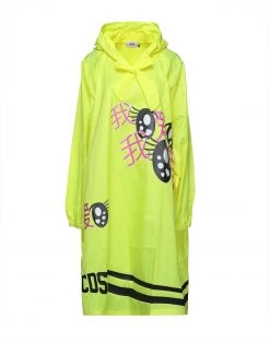 Free Shipping - GCDS Full-length Jacket For Women Yellow