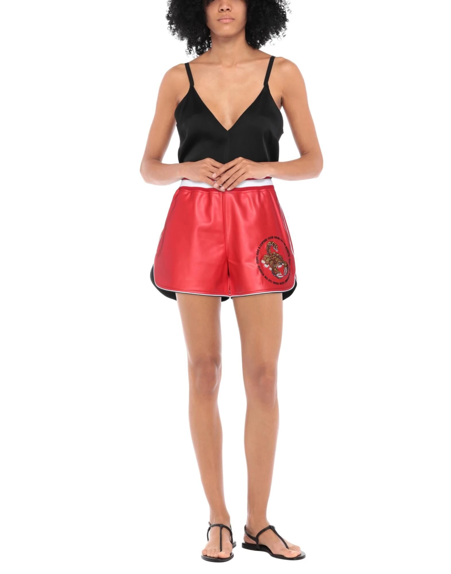 Best Price - GCDS Shorts & Bermuda For Women Red 4 Best Price - GCDS Shorts & Bermuda For Women Red - Image 2