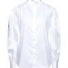 On Sale - GCDS Solid Color Shirts & Blouses For Women White