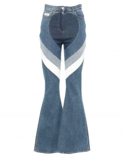 Best Price - GCDS Denim Pants For Women Blue