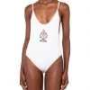 Free Shipping - GCDS One-piece Swimsuits For Women White
