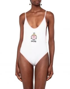 Free Shipping - GCDS One-piece Swimsuits For Women White
