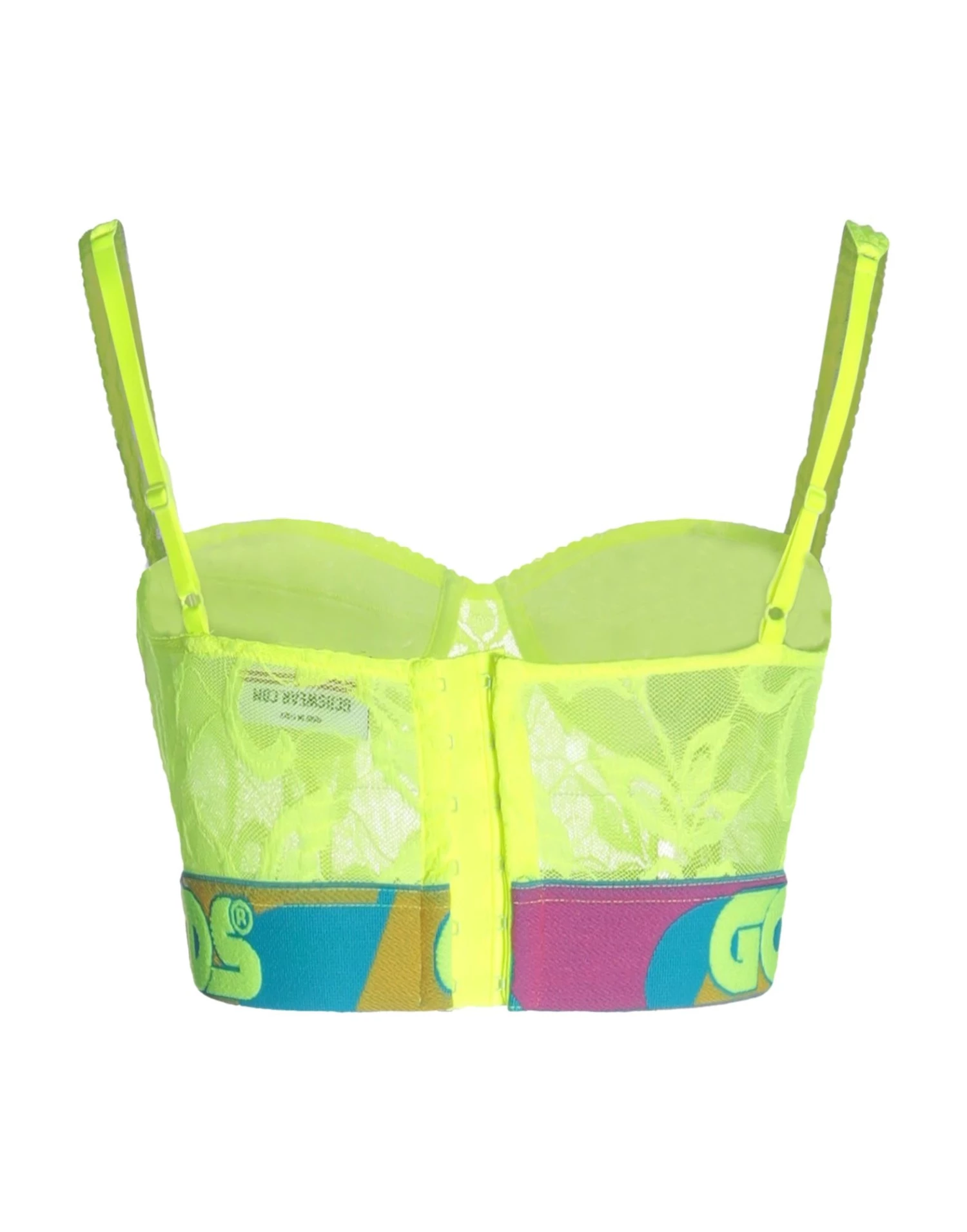 Shipping Included - GCDS Bra For Women Yellow 3 Shipping Included - GCDS Bra For Women Yellow - Image 2