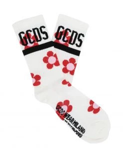 Free Shipping - GCDS Socks & Tights For Women White