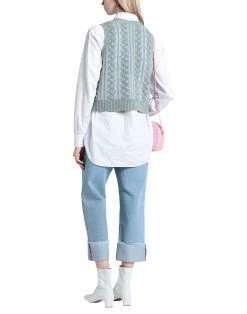 Discount - GCDS Denim Pants For Women Blue -GCDS Sales Shop unnamed file 3