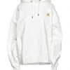Flash Sale - GCDS Hooded Sweatshirt For Women White -GCDS Sales Shop unnamed file 326