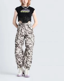 Discount - GCDS Crop Top For Women White -GCDS Sales Shop unnamed file 372