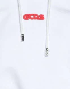 The Surprise Price - GCDS Hooded Sweatshirt For Women White -GCDS Sales Shop unnamed file 412